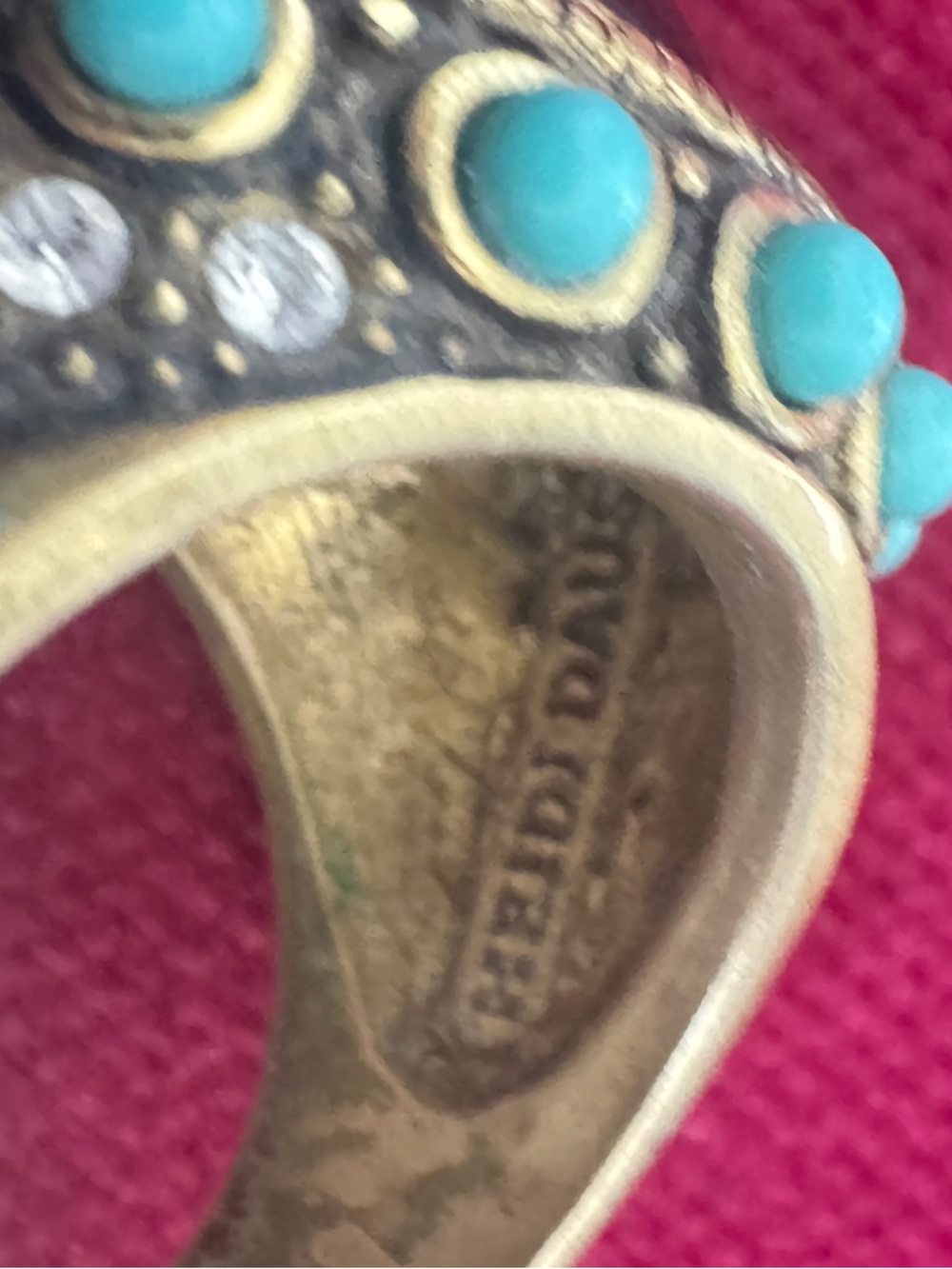 Heidi Daus Rhapsody in Hues Statement Ring - Picture 3 of 4